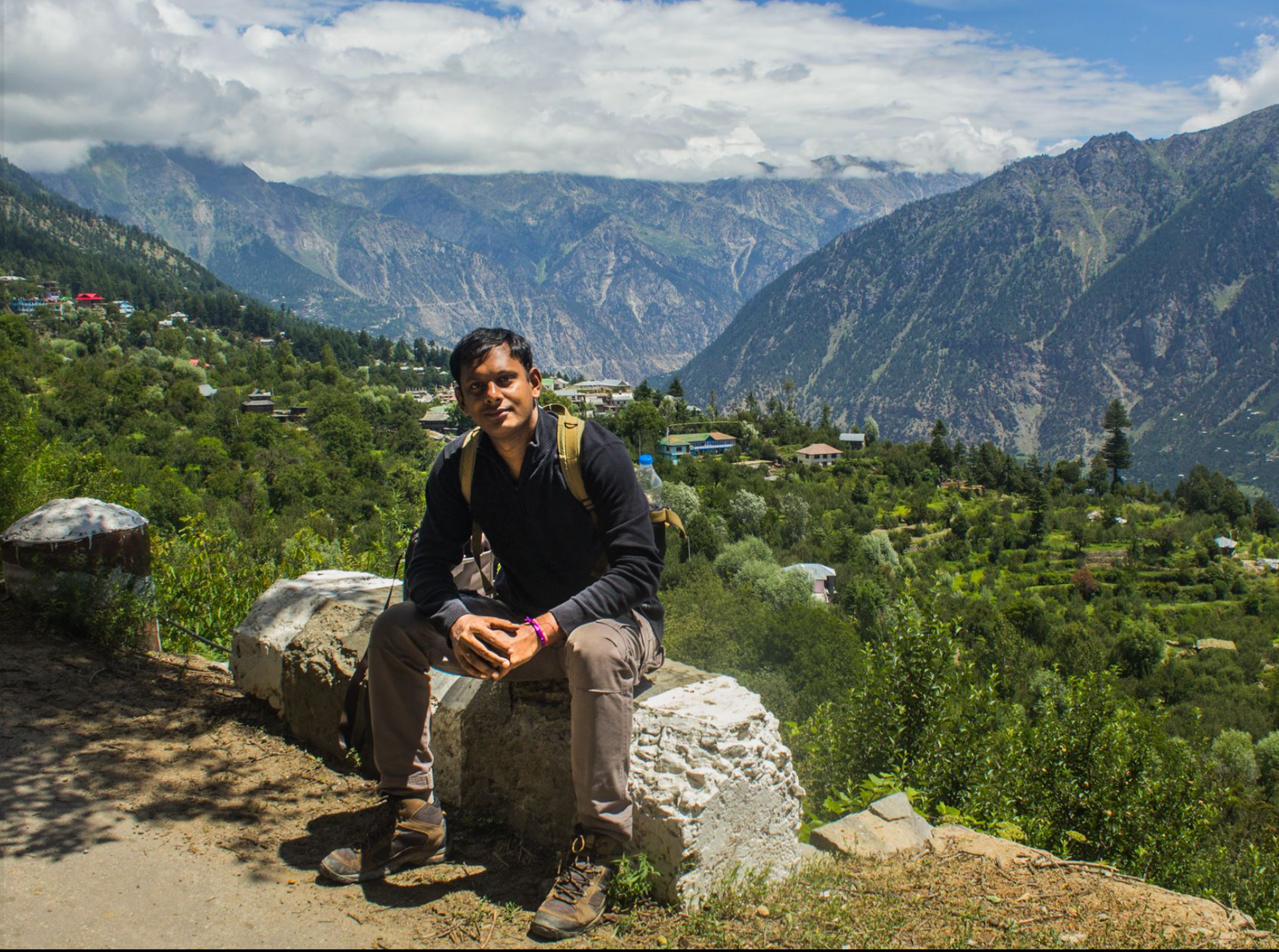Husain in the mountains — withhusain.com